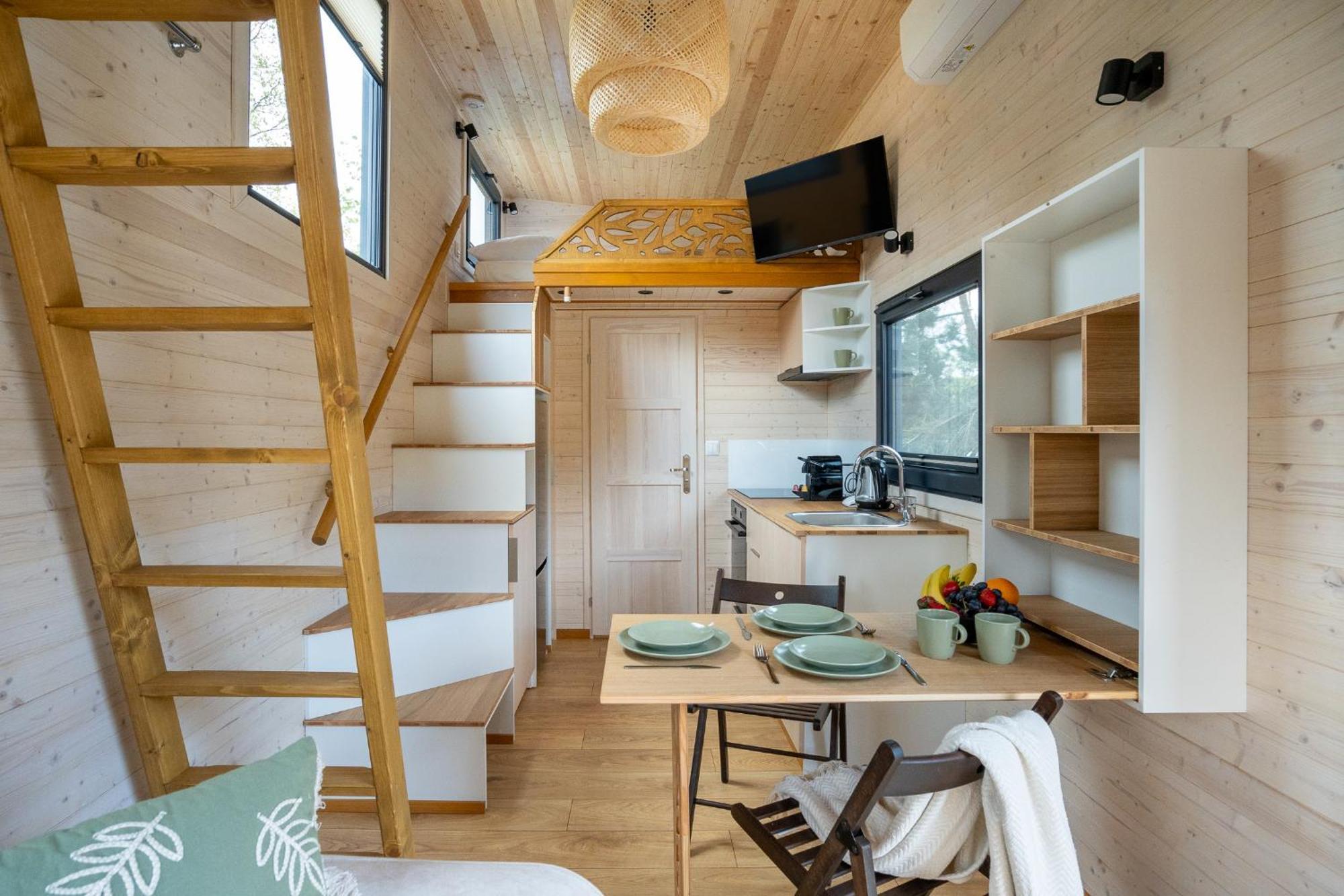 Staymoovers - Tinyhouse Zator Buitenkant foto