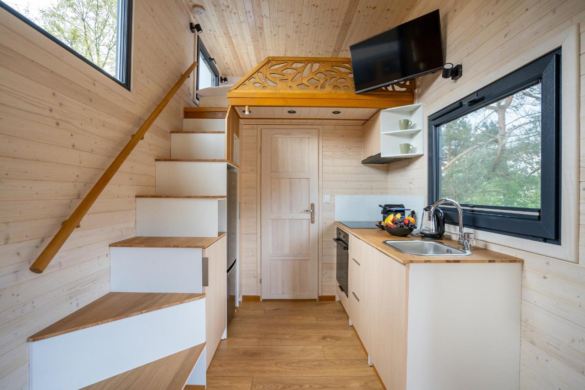 Staymoovers - Tinyhouse Zator Buitenkant foto
