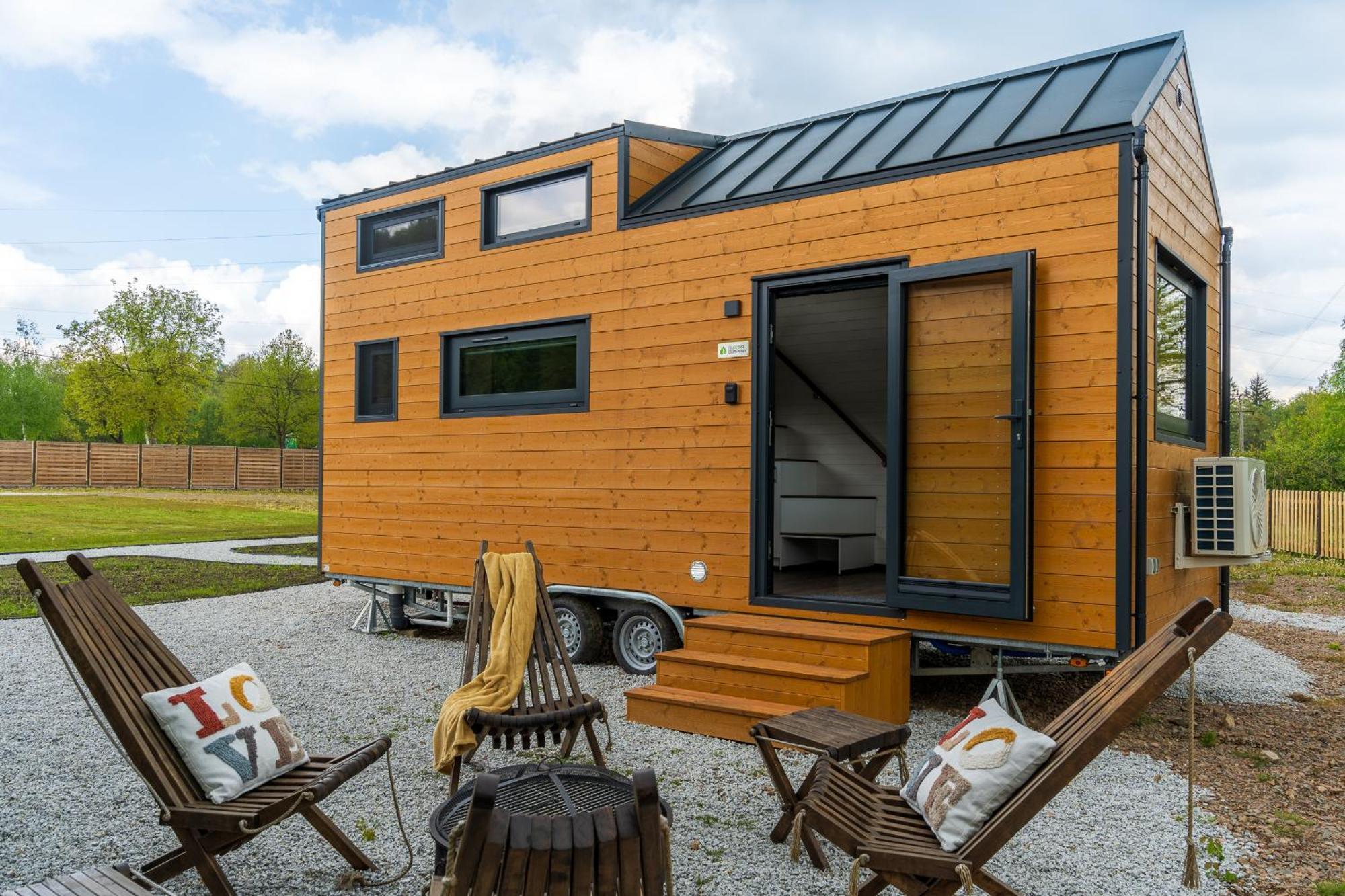 Staymoovers - Tinyhouse Zator Buitenkant foto